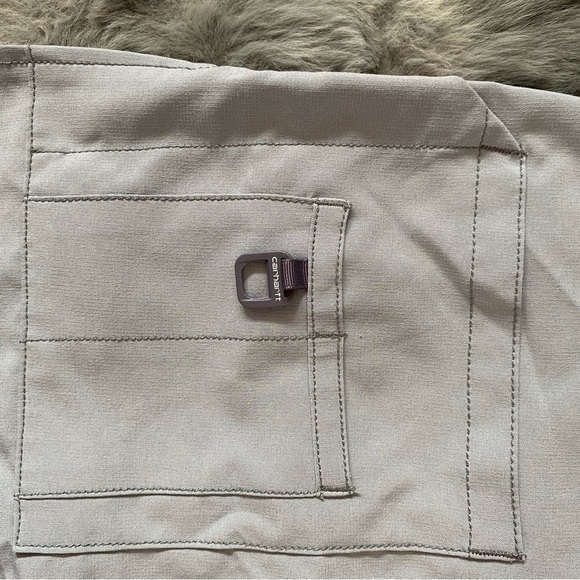 Cathartt Light Gray Scrub Top - Picture 2 of 5